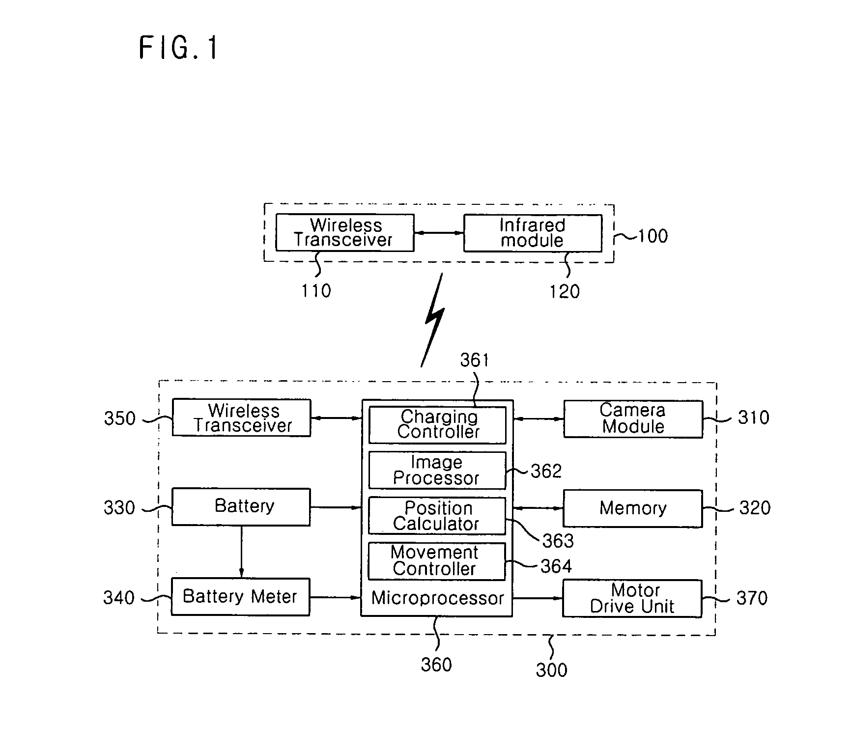 System and method for automatically returning self-moving robot to charger