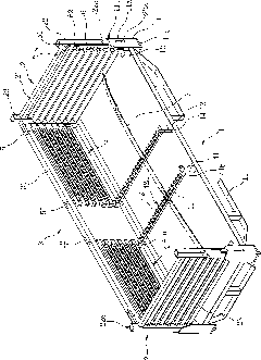 Foldable-type turnaround rack
