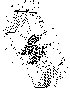 Foldable-type turnaround rack