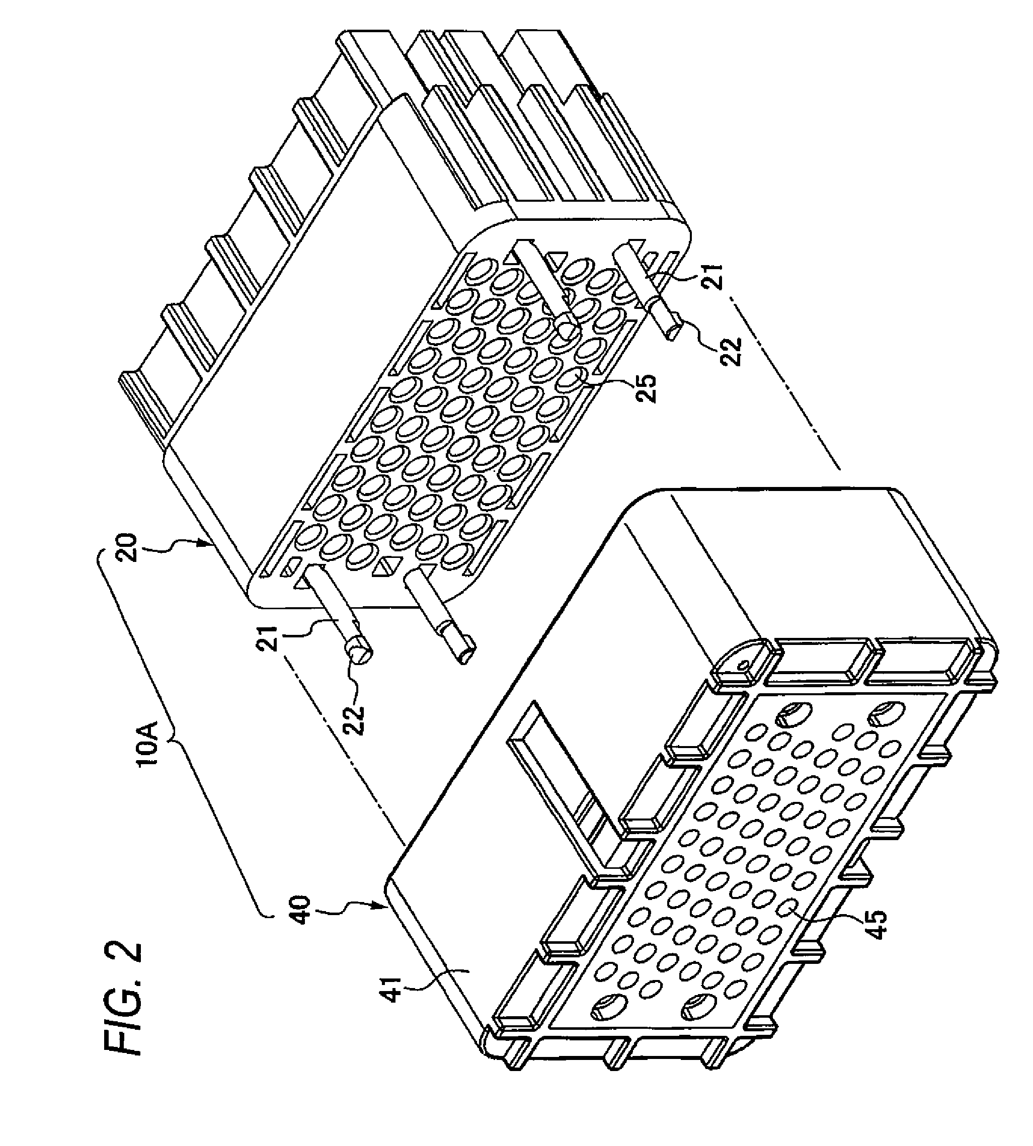 Connector for preventing terminal insertion in the terminal insert hole