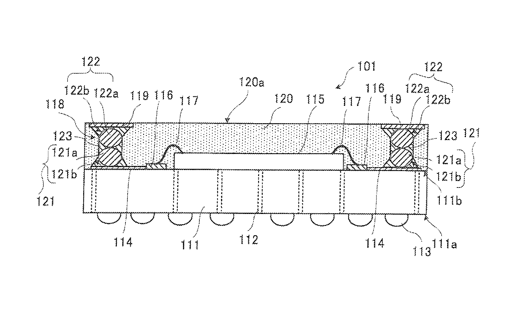 Semiconductor package and package-on-package semiconductor device