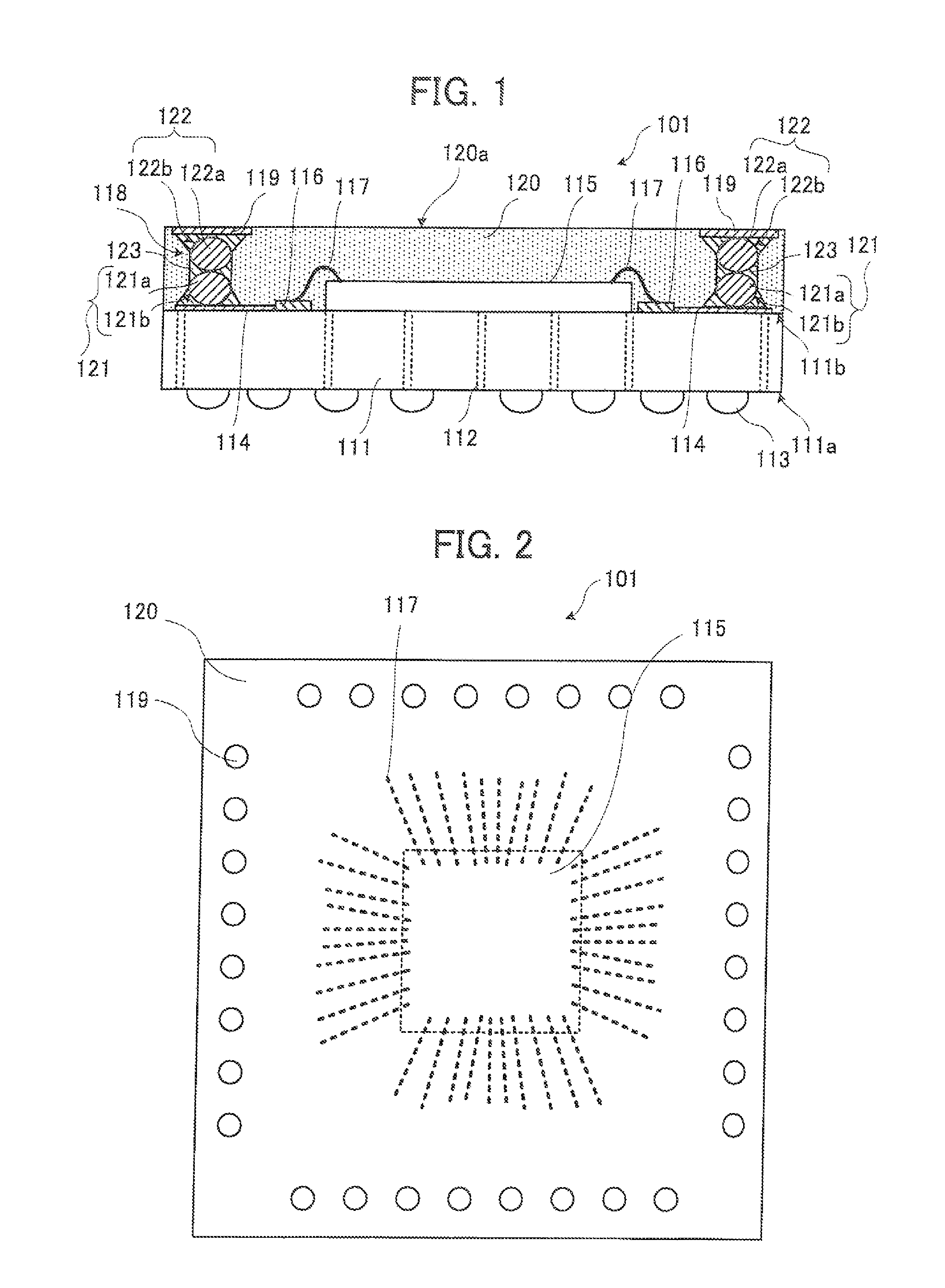 Semiconductor package and package-on-package semiconductor device