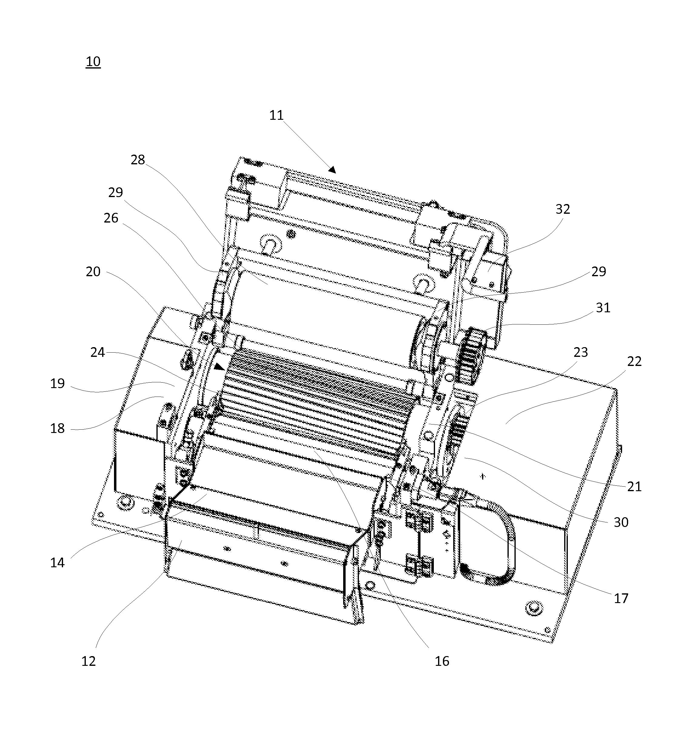 Pelletizing device with a cutting rotor