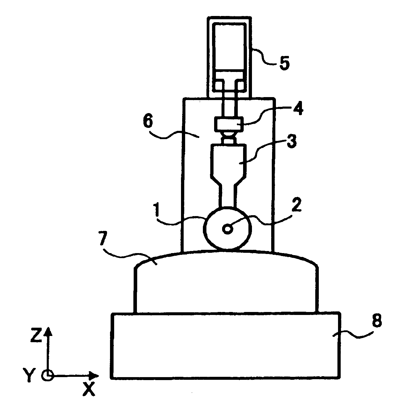 Method for processing surface and apparatus for processing same