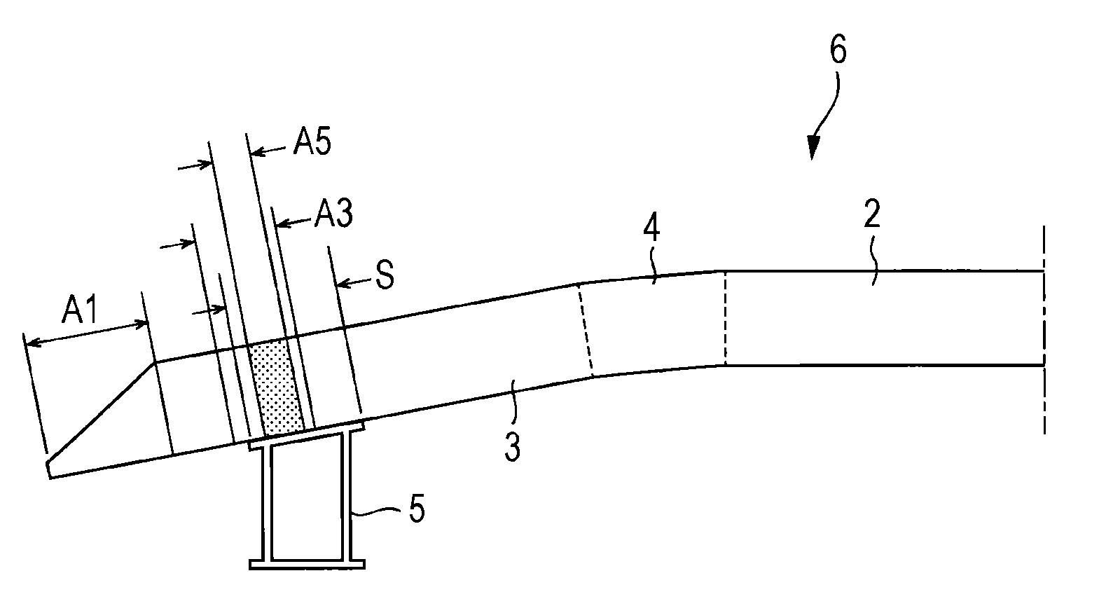 Bumper structure and method for manufacturing bumper beam