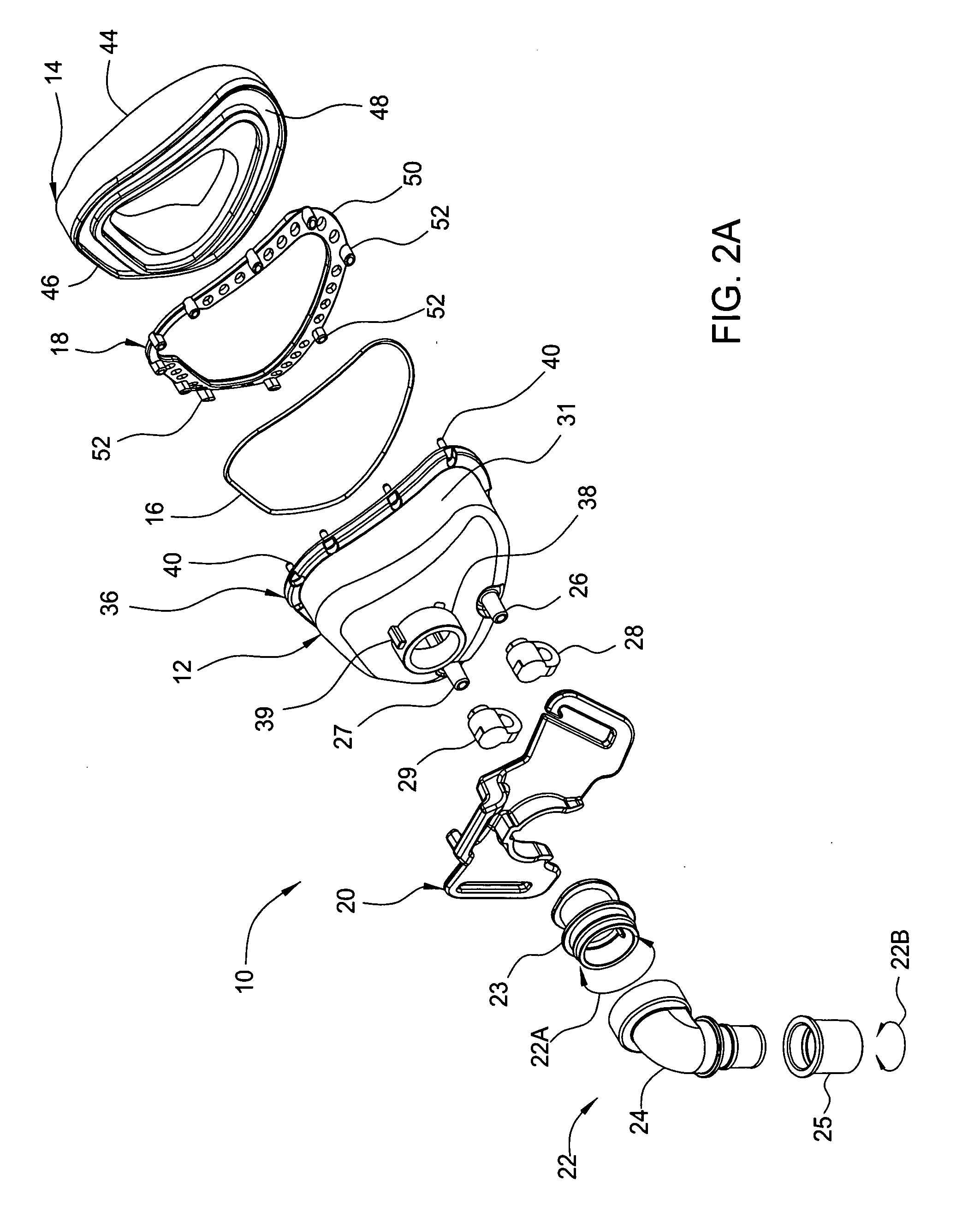 Mask, mask shell and seal with improved mounting, mask seal, method of mask manufacture and mask with reduced exhalation noise