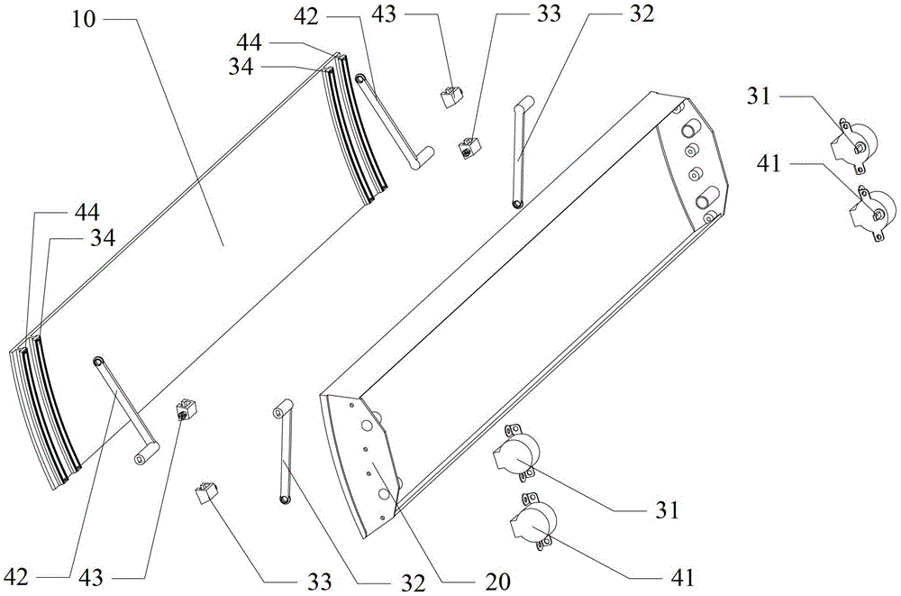 Air conditioner wind deflector mechanism and air conditioner