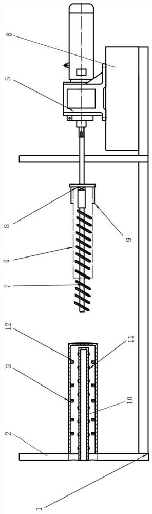 Semi-mechanical machining forming equipment for automobile axle tube