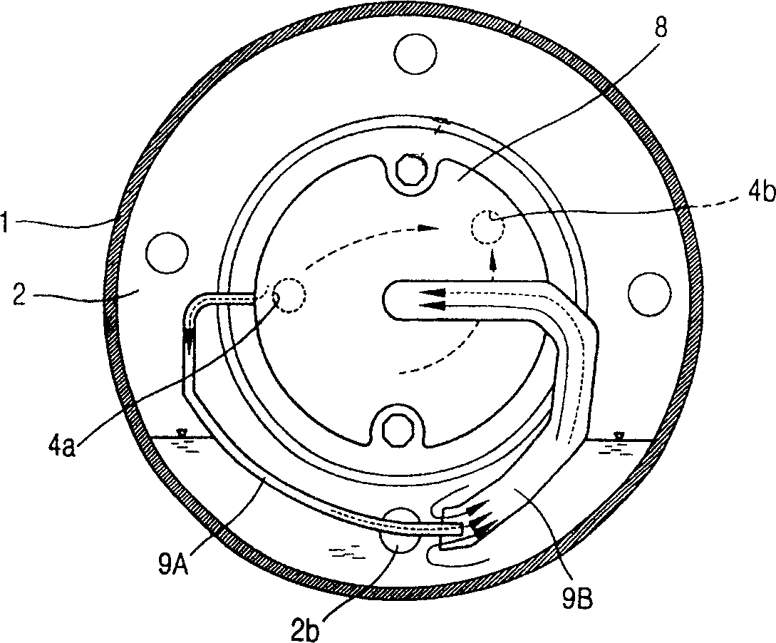 Oil supply device for horizontal compressor