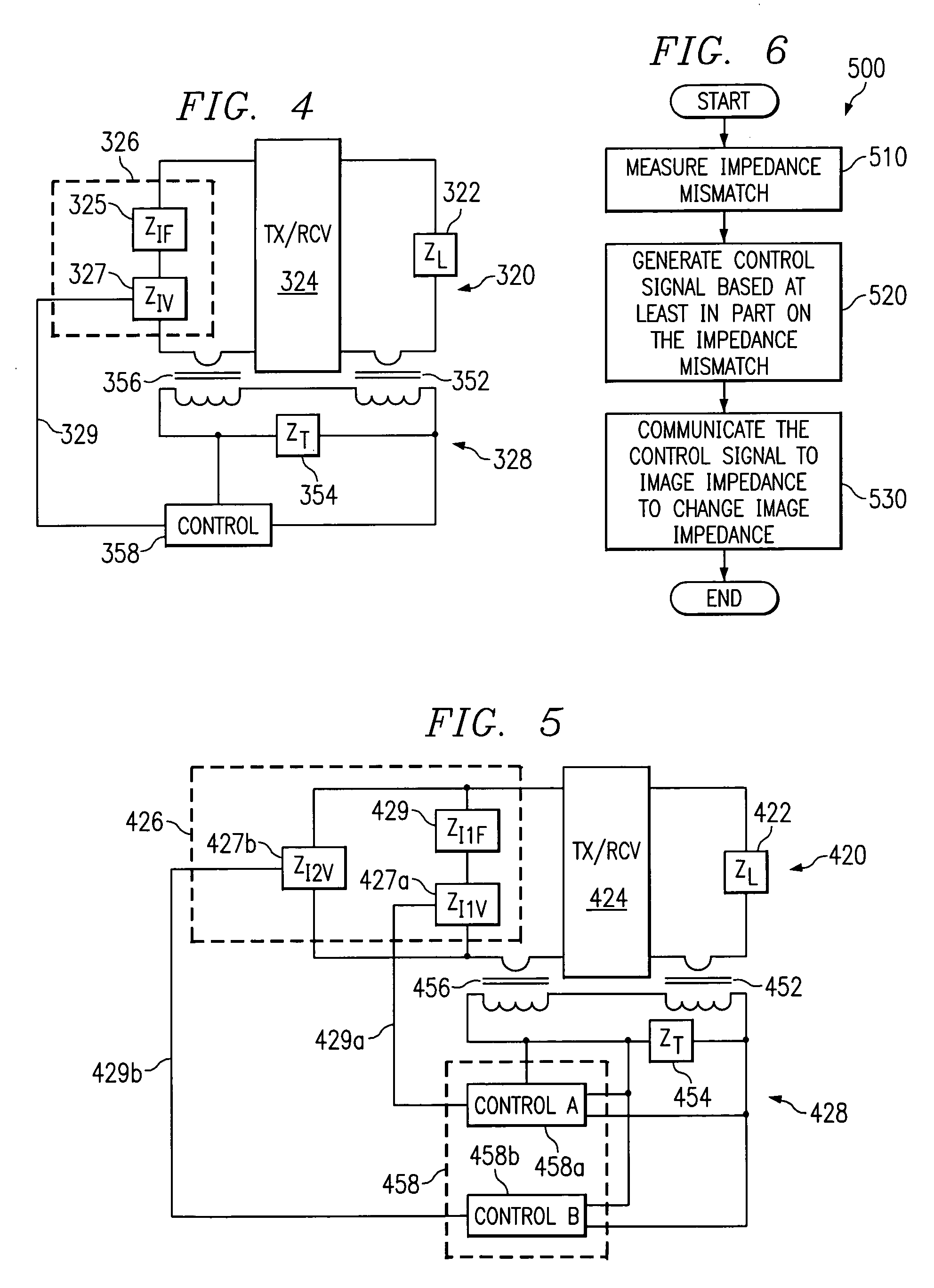 Method and apparatus for dynamically matching impedance