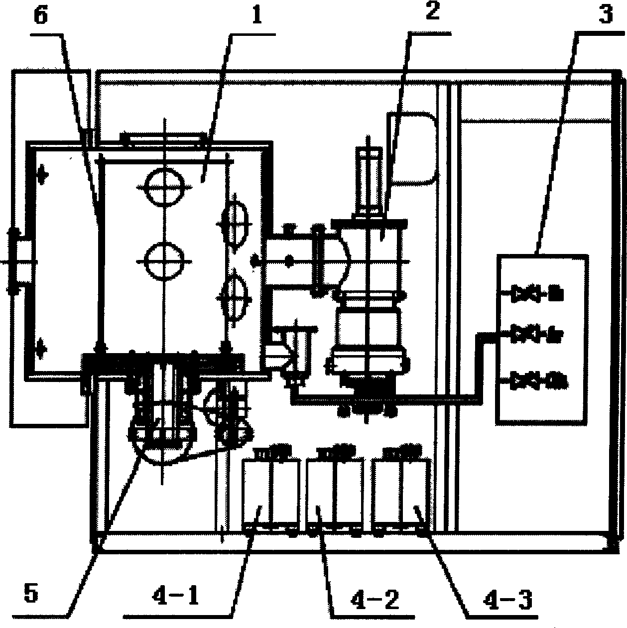 Hall ion source actuated magnetron sputtering enhancing type multi-arc ion plating film method