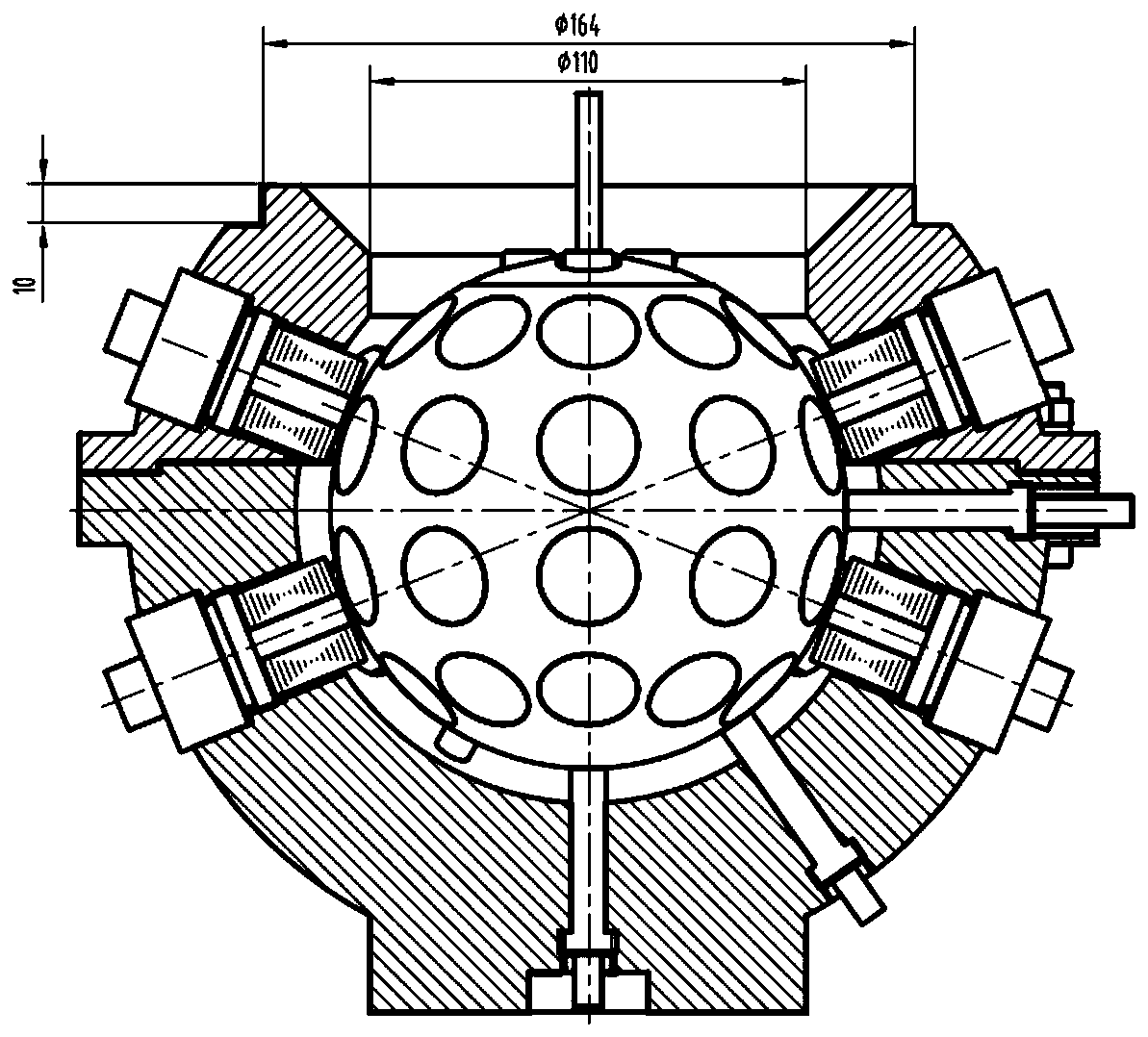 Python and Maxwell-based three-dimensional electromagnetic torque automatic analysis method for permanent magnet spherical motor