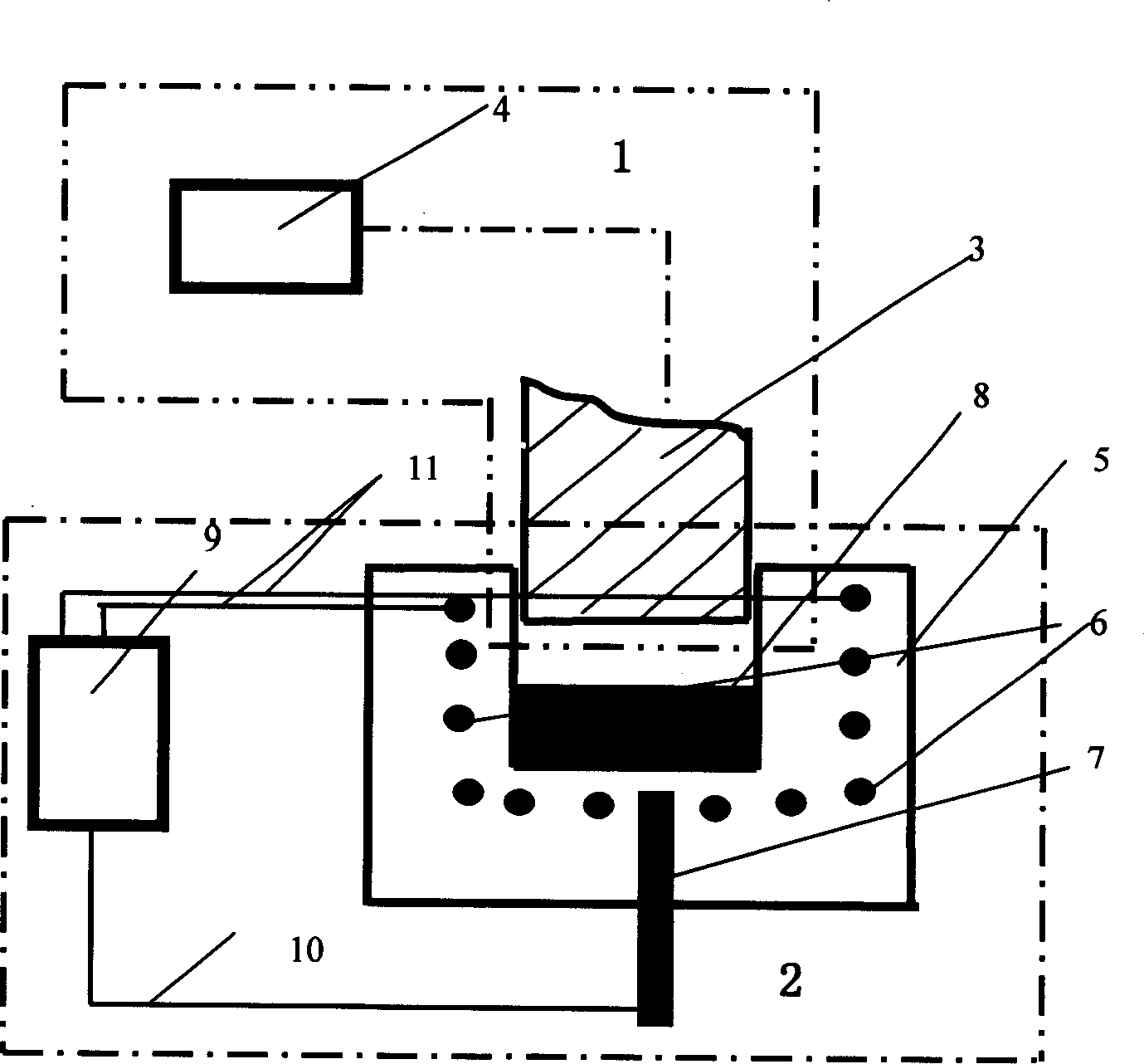 Preparation equipment for broken worn-out printed circuit board base plate material granules regeneration plate