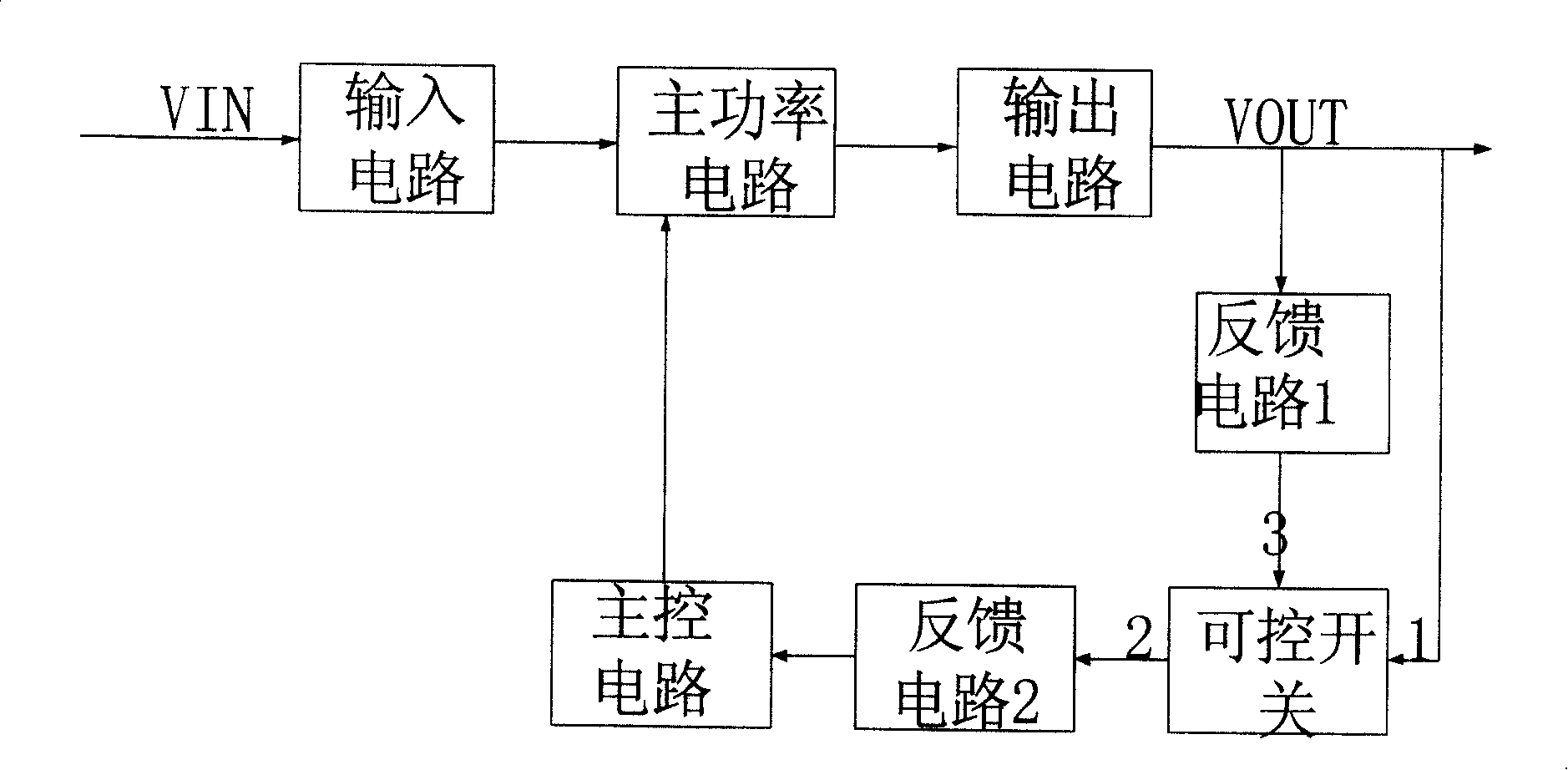 Circuit for regulating lower limit of limiting switch power source voltage