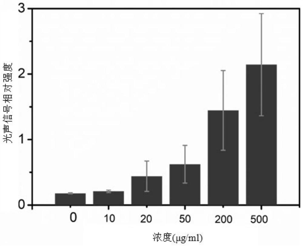 Nanoparticles with multiple functions of photoacoustic imaging, photothermal therapy and drug loading