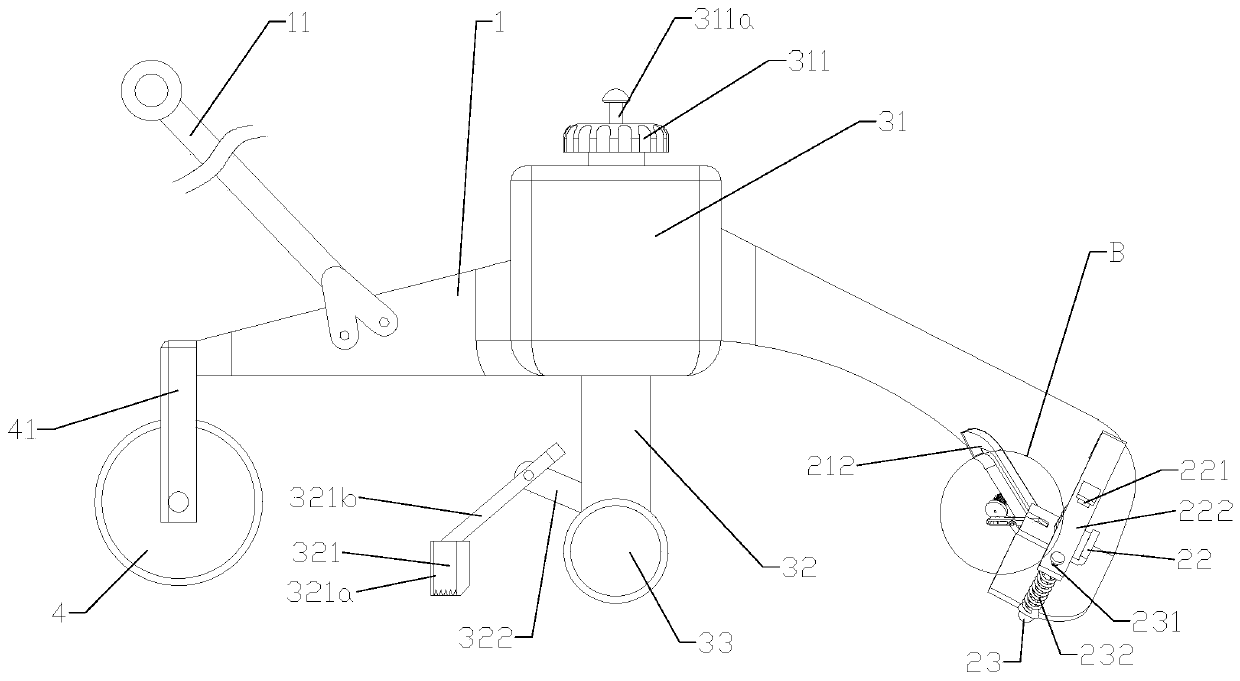 Multifunctional artificial lawn jointing machine