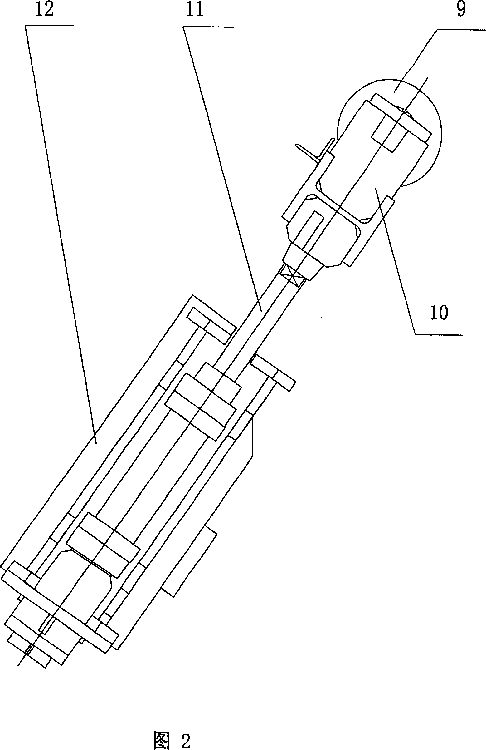 Method for preventing vibration of steel bar under high-speed rolling station of ultra-thin plate