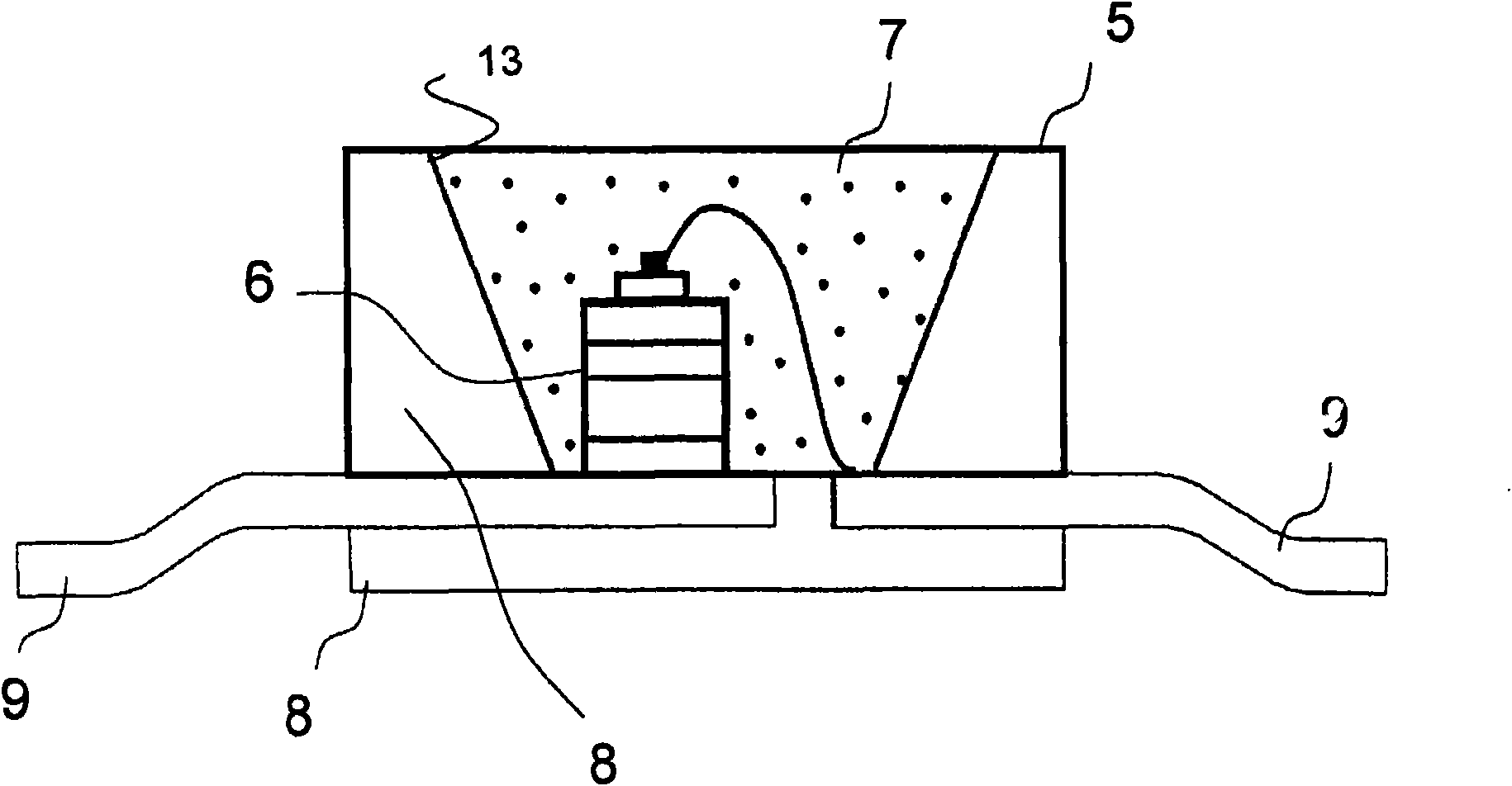 Assembly and method for generating mixed light