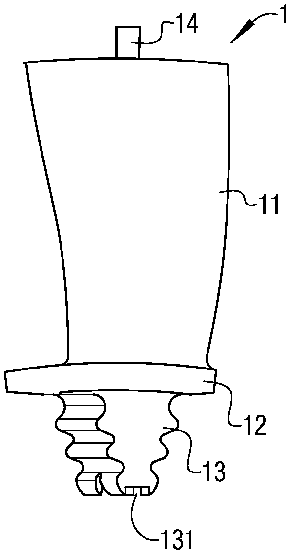 Preparation device for blade base of aero-engine