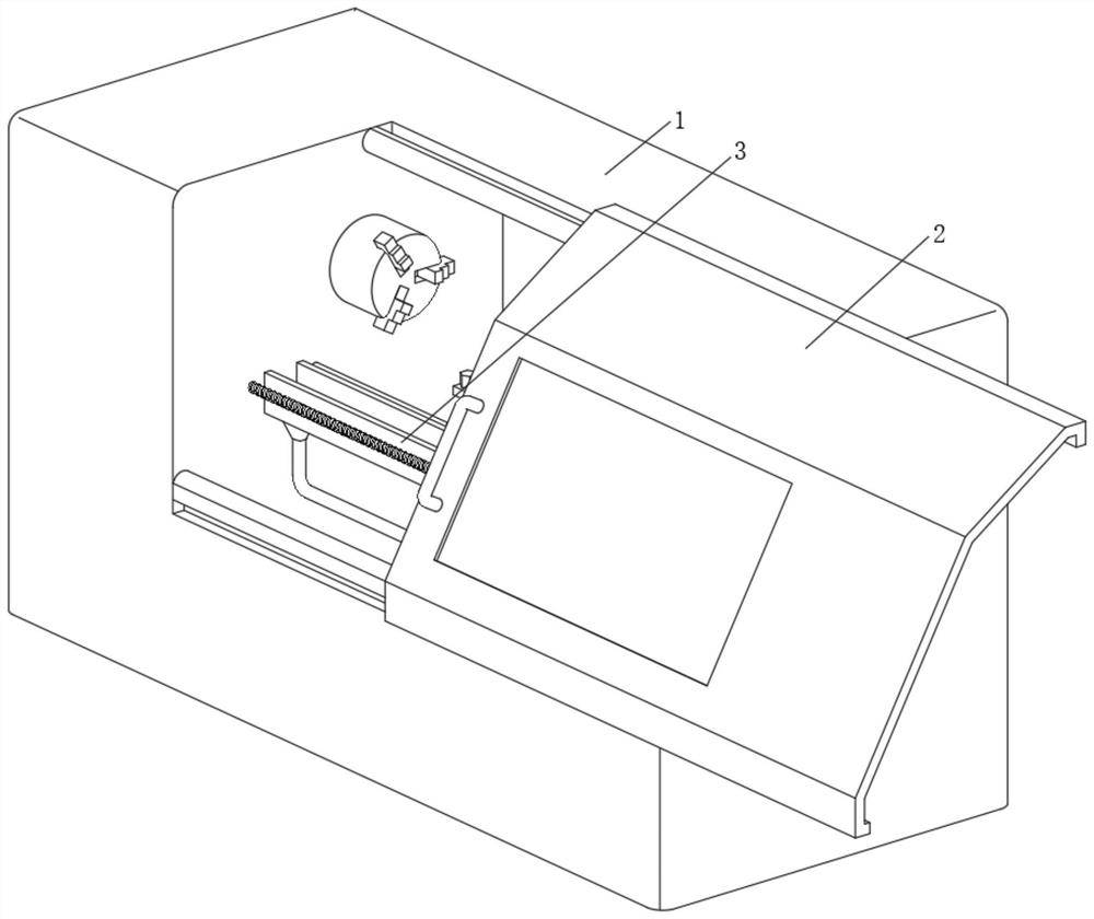 Numerical control machine tool with lubricating oil adding device