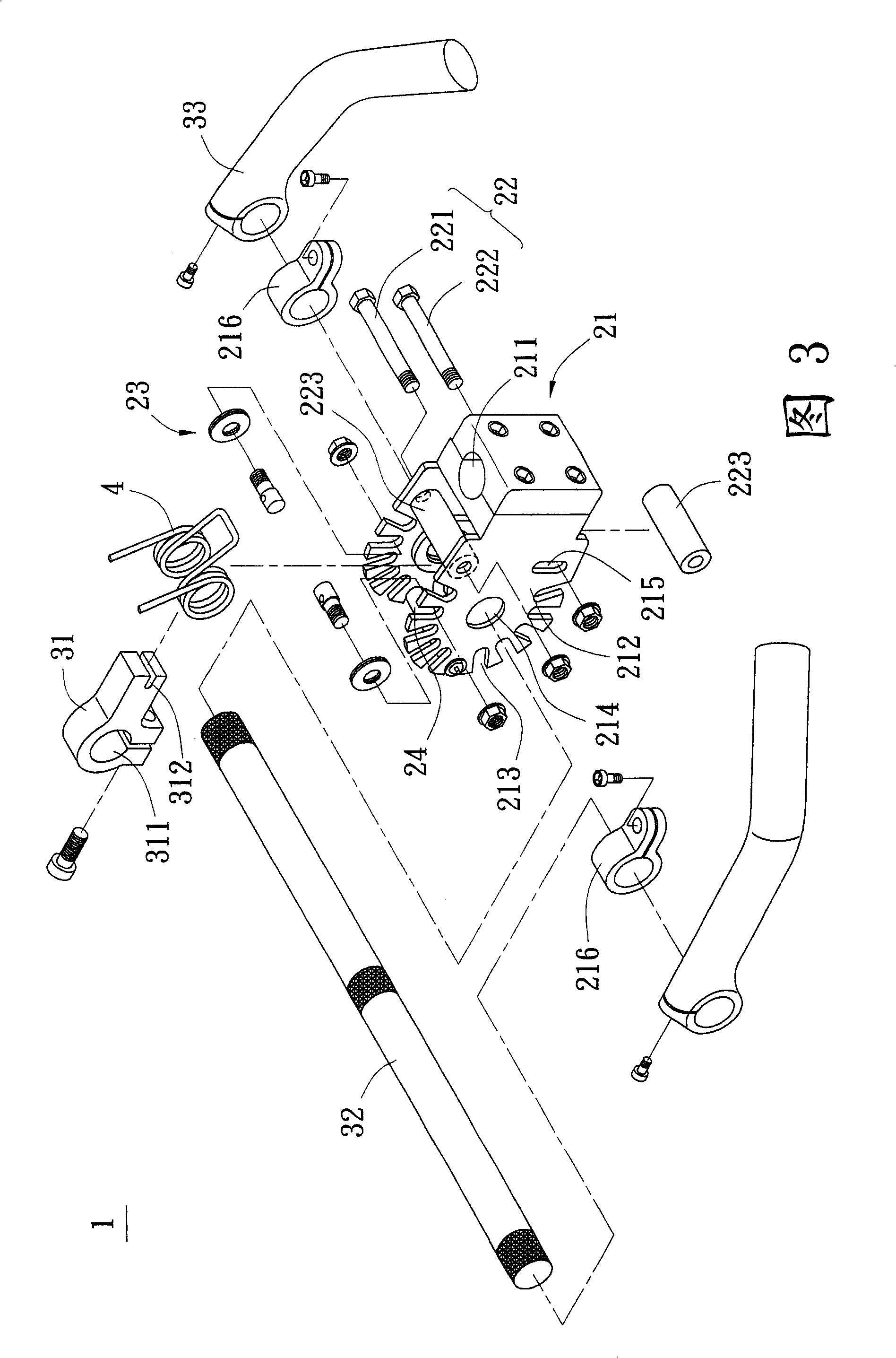 Anti-vibration system and device for bicycle steering tube