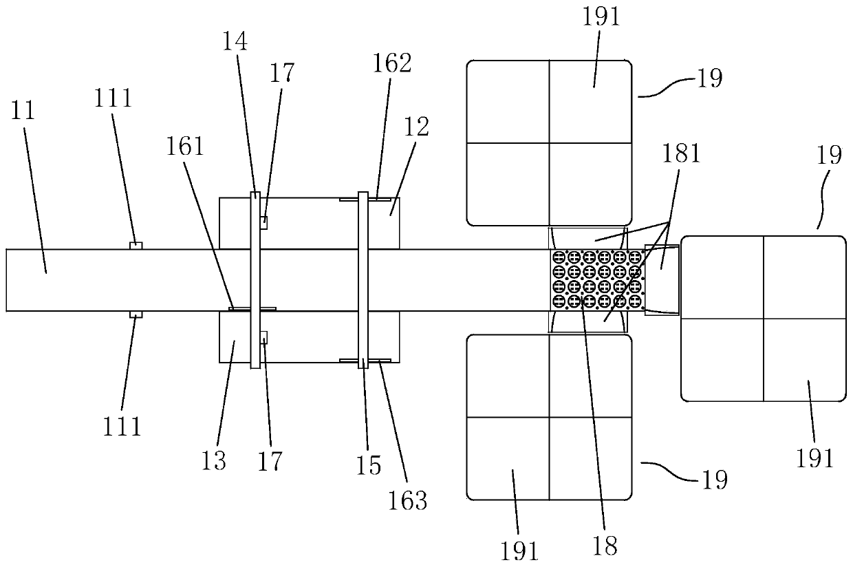 Full-automatic logistics sorting system and corresponding logistics sorting method