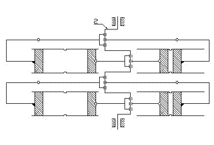 Opposed piston pump