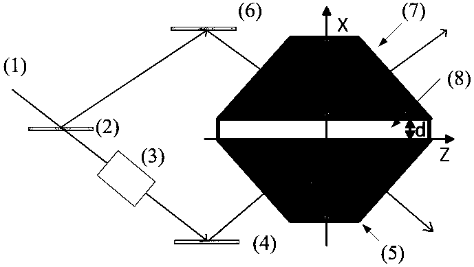 A system for generating a uniform evanescent wave field