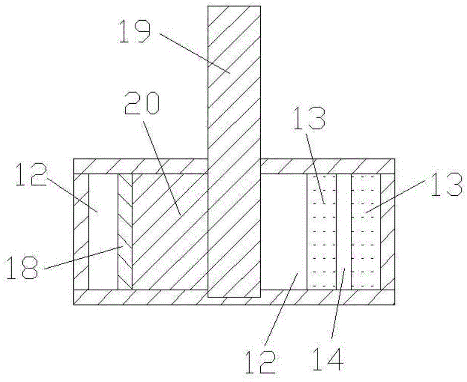 Mechanical adjustment with through channel