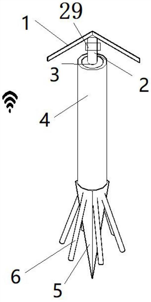 Novel Closeable Tension Hook Pull Wire and Method in 5G Security Field