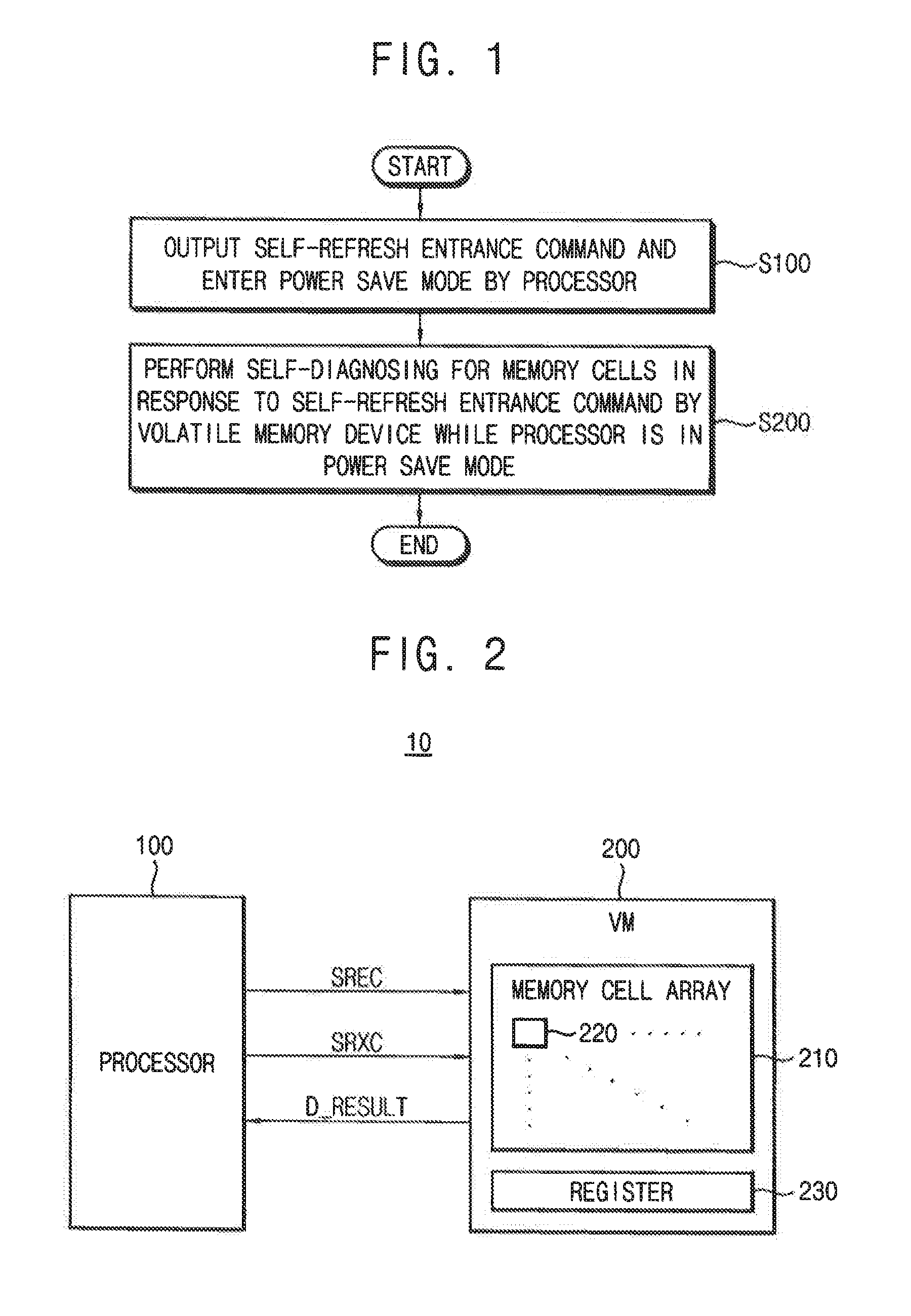 Self-diagnosing method of a volatile memory device and an electronic device performing the same