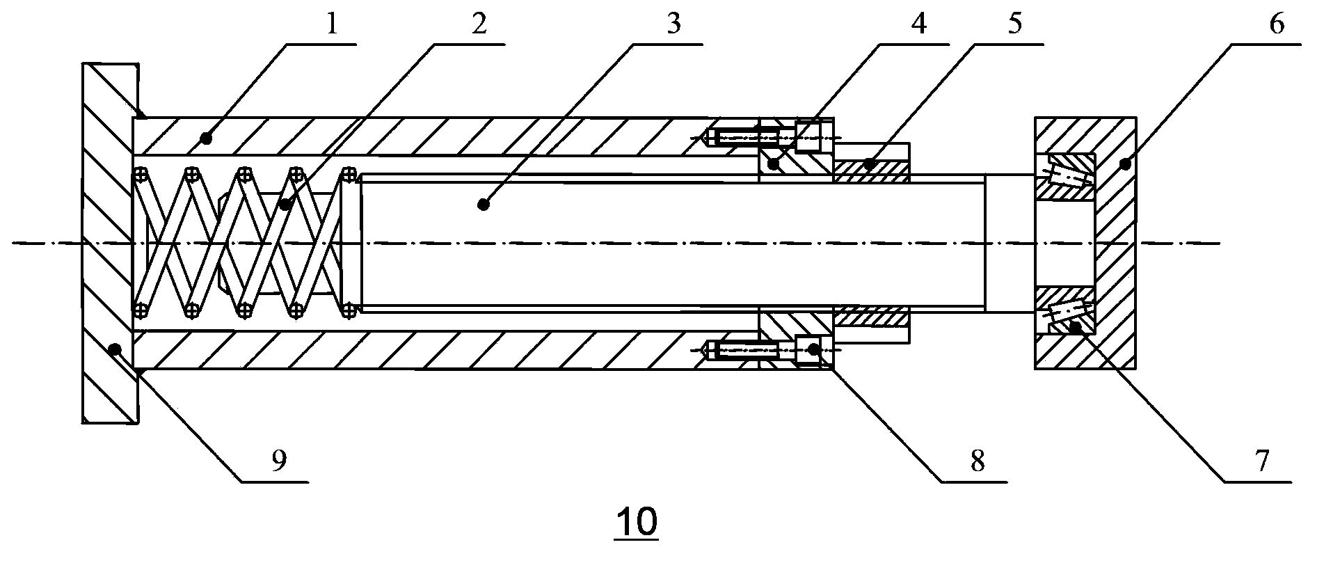 Adjustable bearing device and mounting method of rolling mill gearbox casing