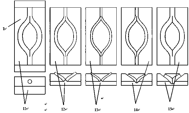 Forming system and method for three-dimensional layered vascular stent with bifurcated structure