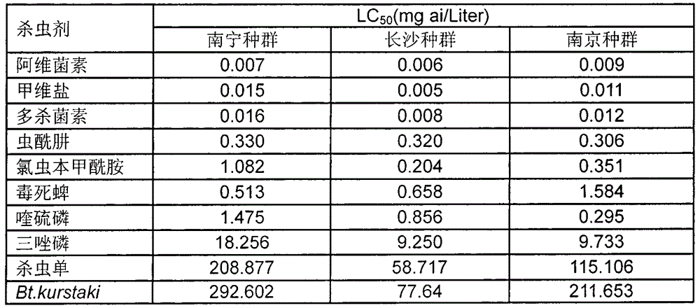 Rice leaf roller acquisition and biological assay method