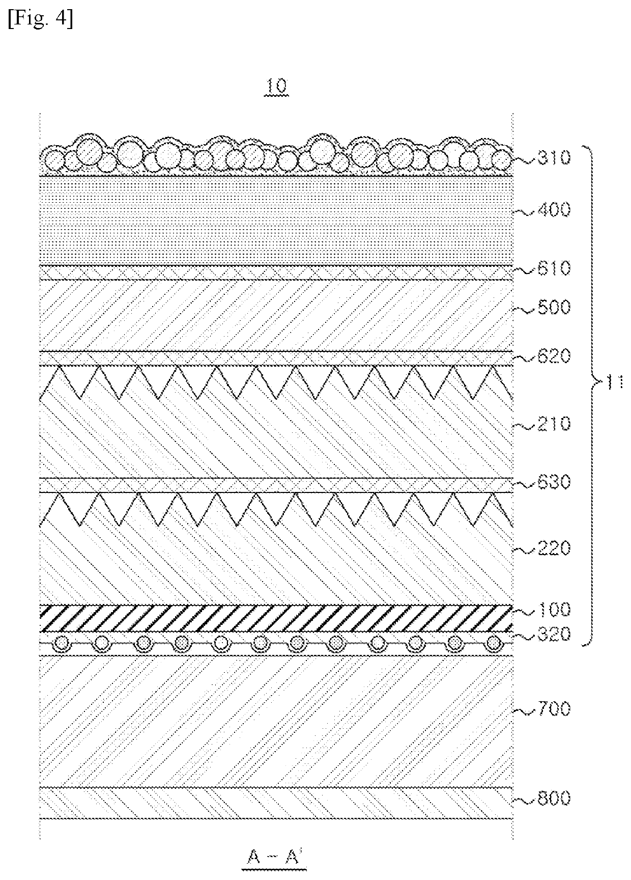 Optical composite sheet and display device comprising same