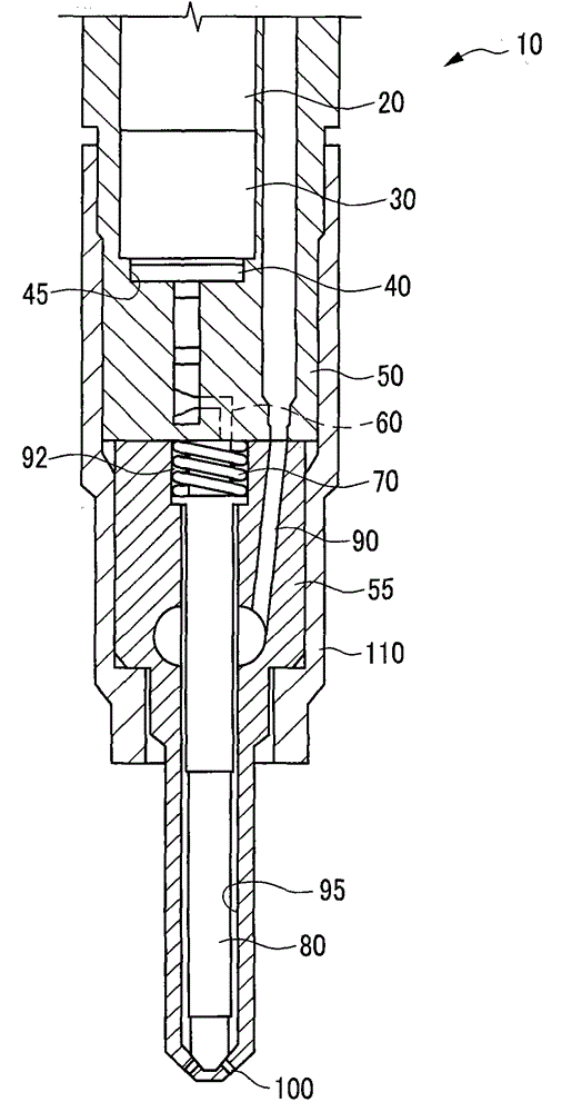 Control valve for reducing variation in injection quantity and injector having the control valve