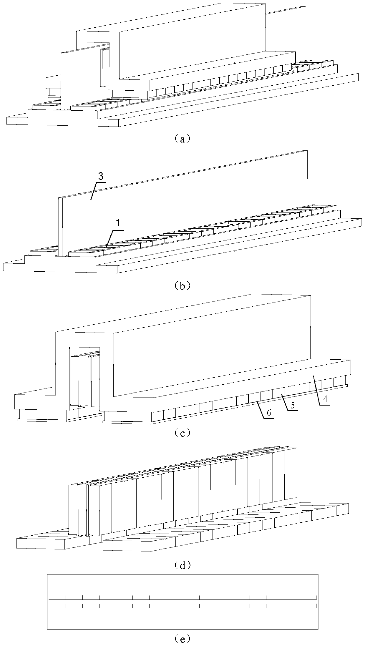 High-speed magnetic levitation linear eddy current braking system