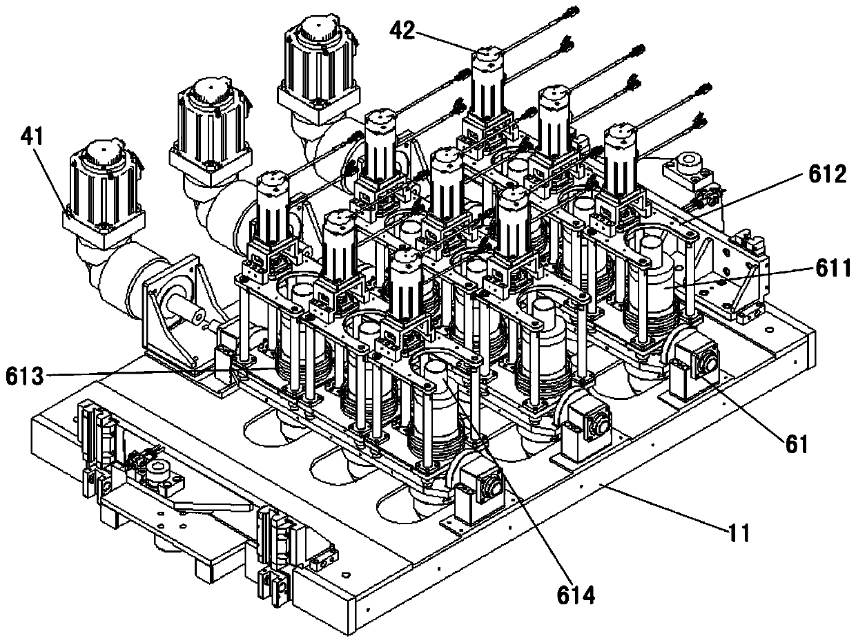 Five-axis multi-head polishing machine