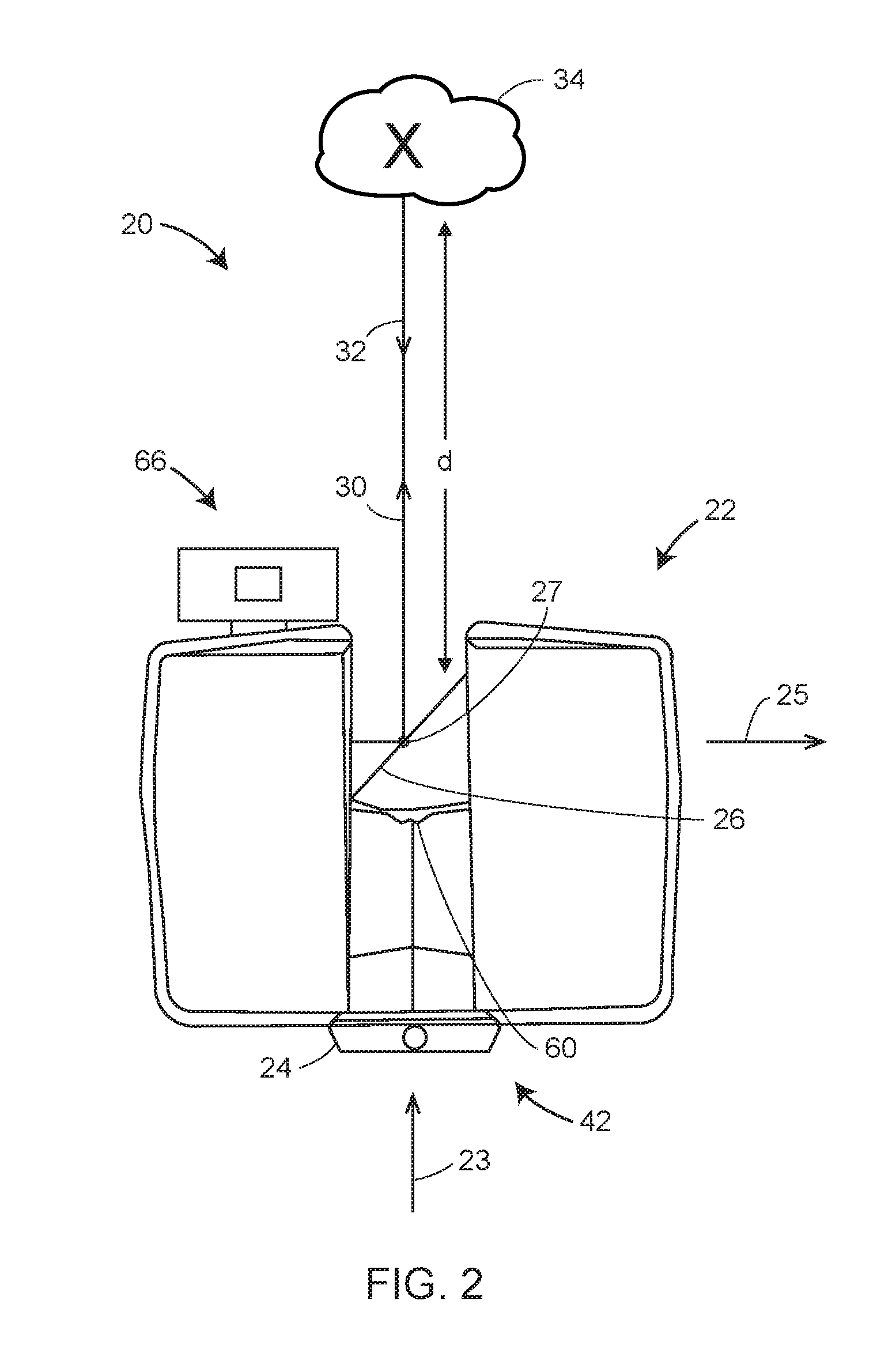 Mobile three-dimensional measuring instrument