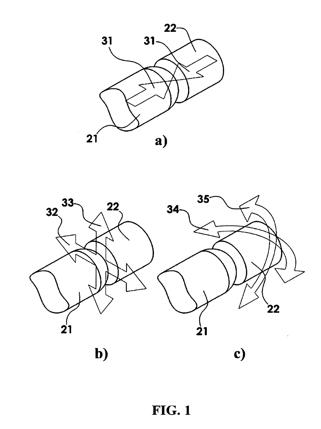 Laterally unconstrained magnetic joint for tip-tilt and piston-tip-tilt mounts