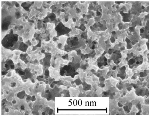 Preparation method of nano-porous palladium-based amorphous alloy