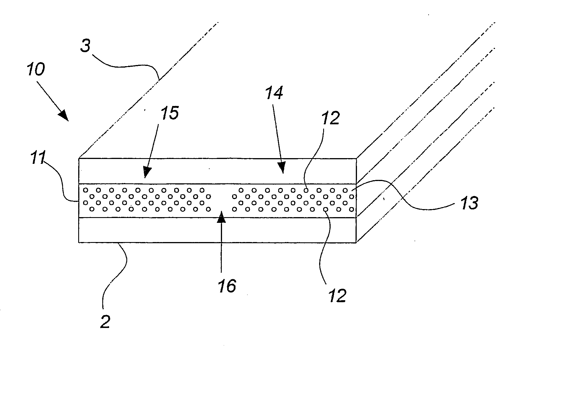 Planar optical waveguides with photonic crystal structure