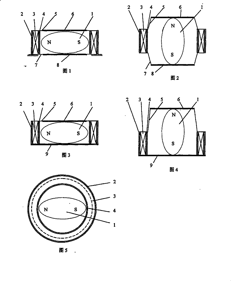 Magnetic drive unit and a drive actuating mechanism with same