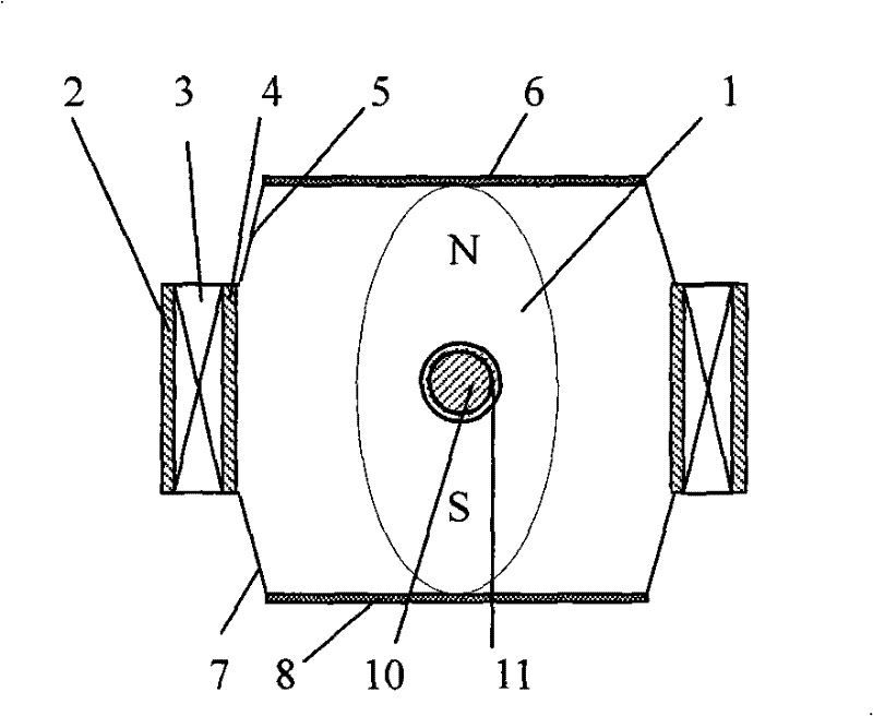 Magnetic drive unit and a drive actuating mechanism with same