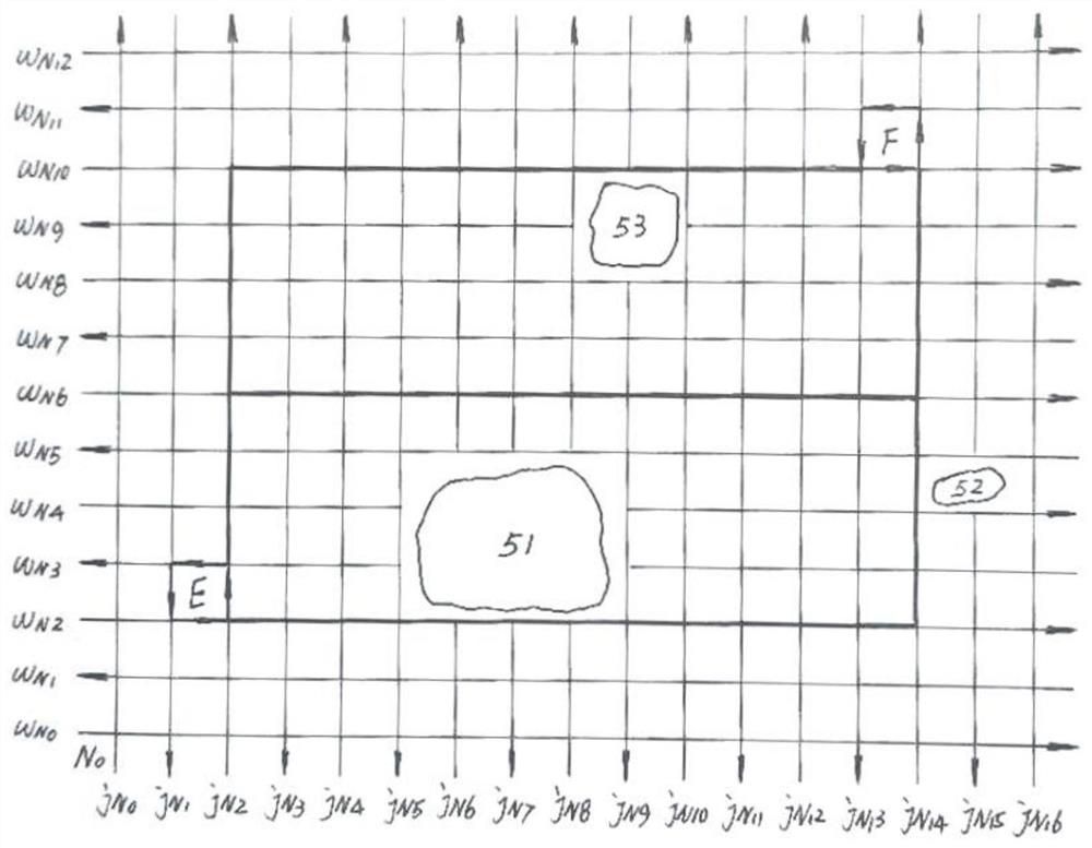 General aircraft longitude and latitude route network construction and operation control method