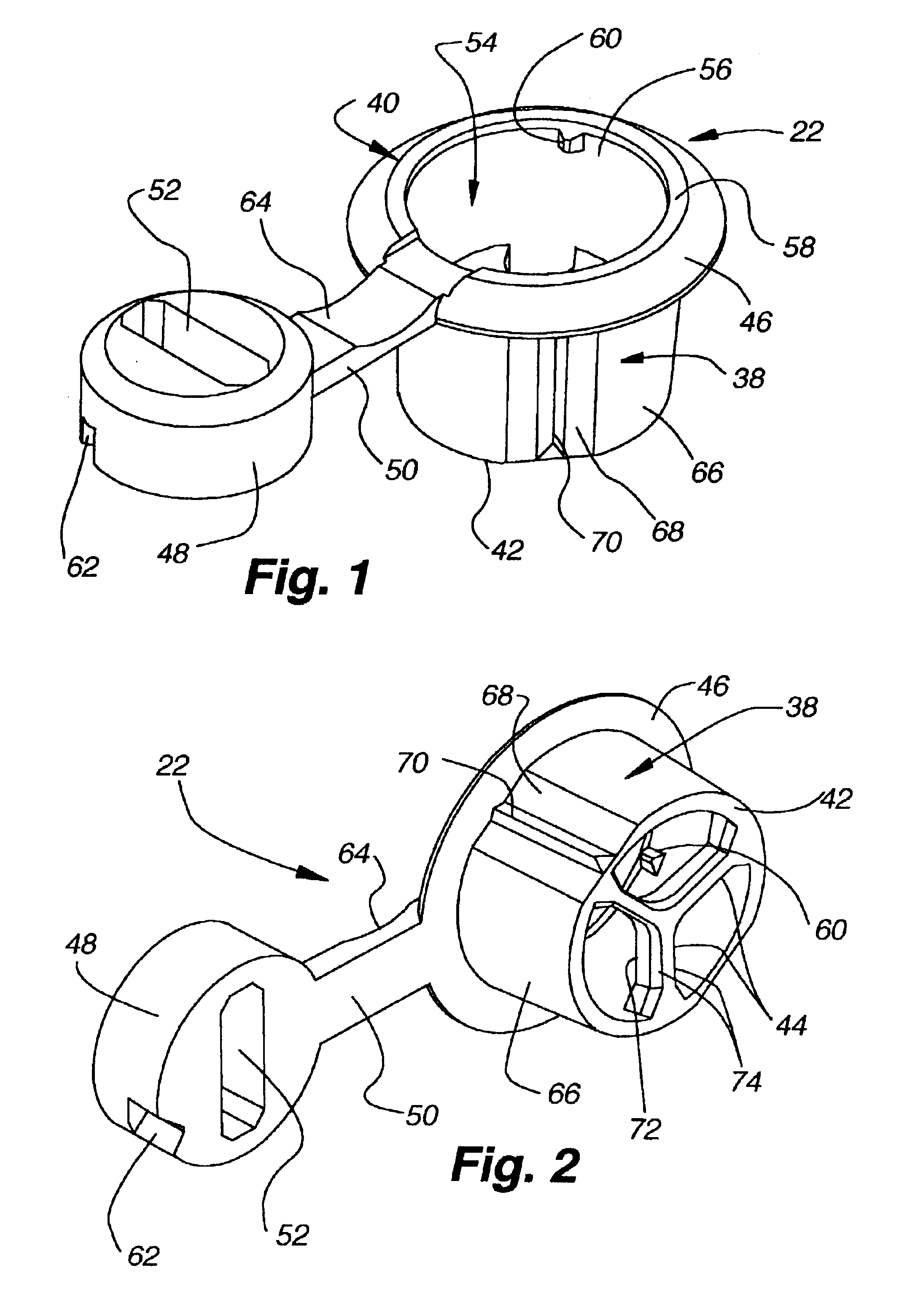 Window covering with improved anchor for operating cord