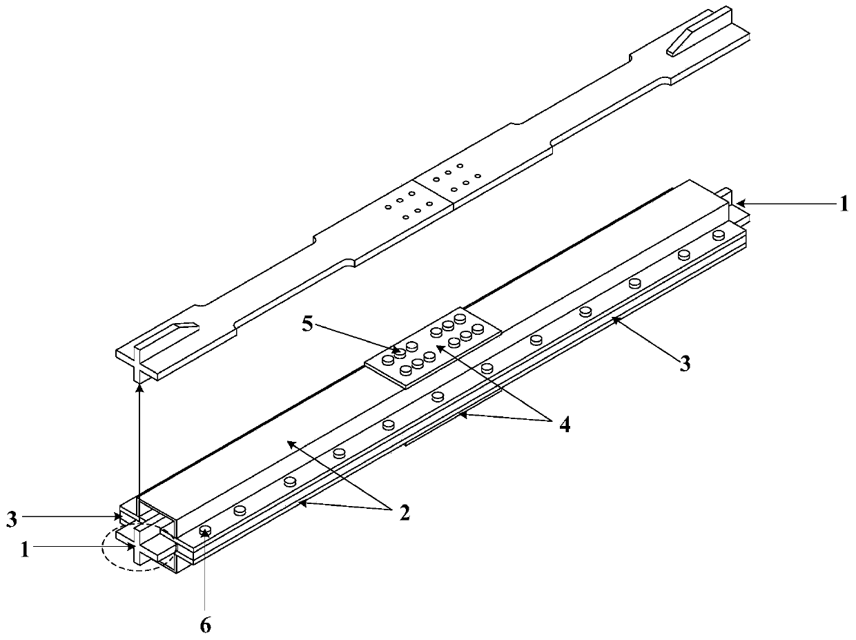 A fully assembled anti-buckling support that can directly replace the inline core