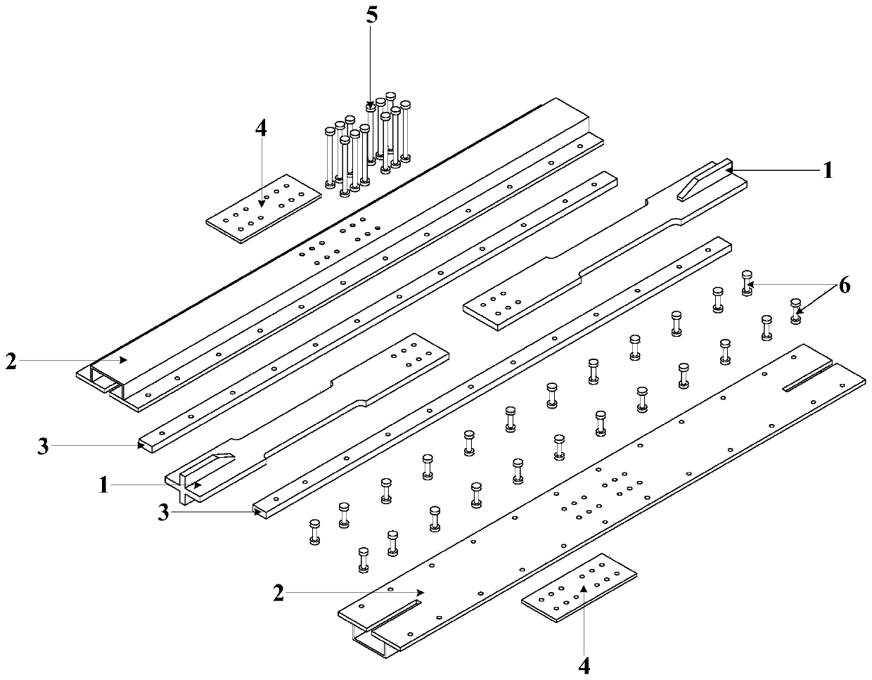 A fully assembled anti-buckling support that can directly replace the inline core