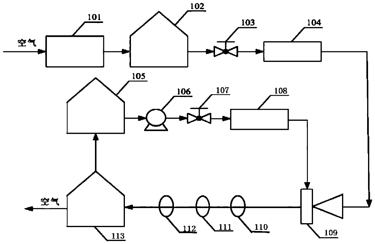 Oil-gas two-phase flow parameter measuring device and method