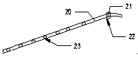 Glassware distillation experiment device